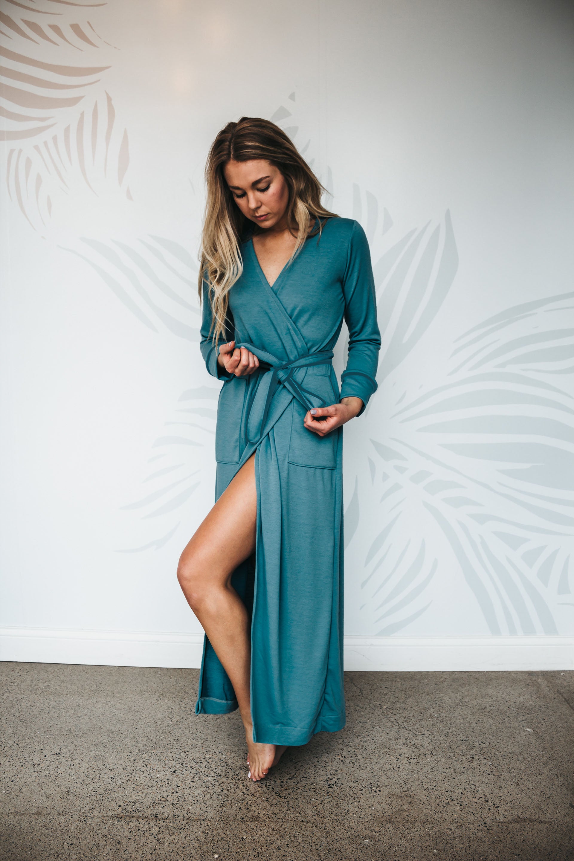 Limited Edition- Teal Luxe Robe